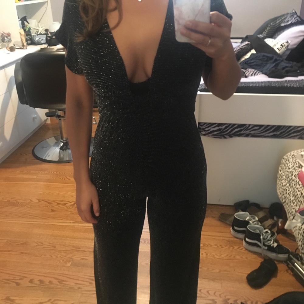 Black jumpsuit